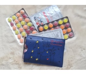 Türchen Stickserie ITH - Schokolinsen Adventskalender to go Hüllen Vol. 2